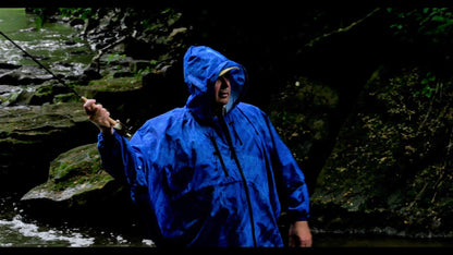 Brella Realtree Marine Blue Unisex Rain Jacket