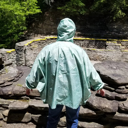 Brella Light Green Unisex Rain Jacket