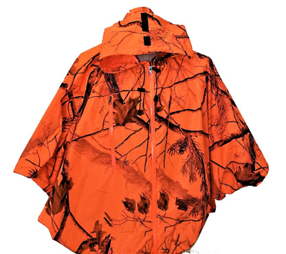 Brella Realtree AP Blaze Camo Unisex Rain Poncho