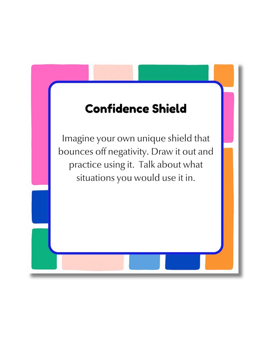 Building Blocks Kids Affirmation Card Deck for Building Confidence and Emotional Skills