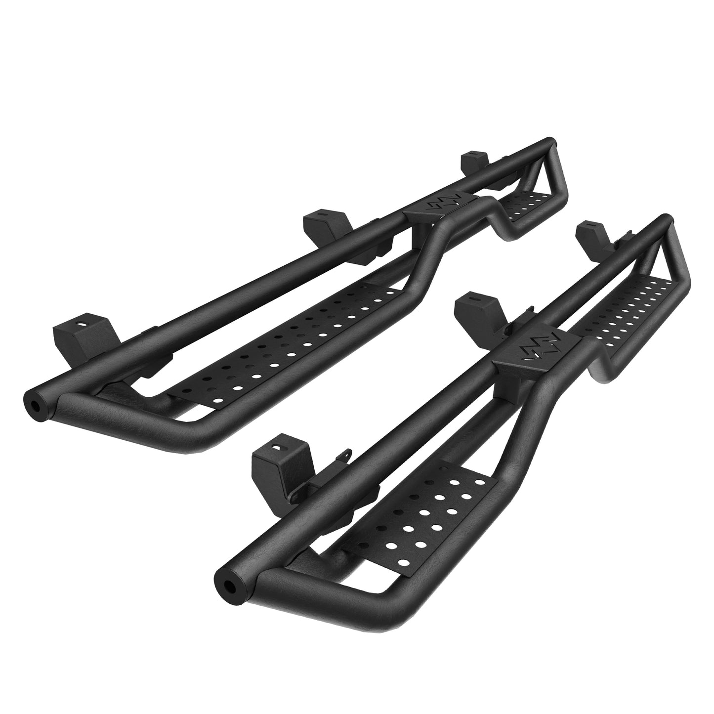 Running Boards Nerf Bars Side Steps For 2018-2025 Jeep Wrangler JL 4 Door 2PCS