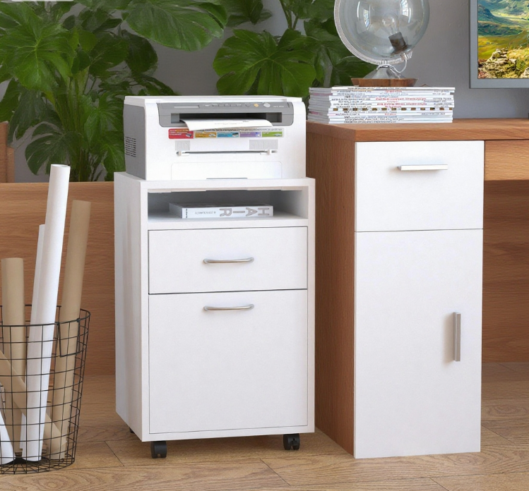 Mobile Storage Cabinet Organizer