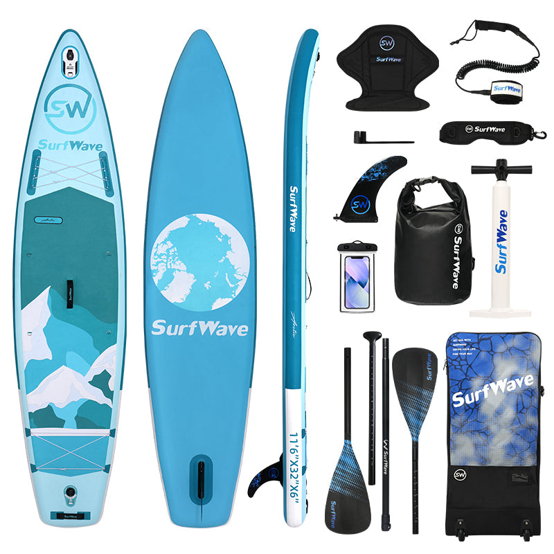 Inflatable Stand Up Paddle Board 11'x34'x6' With Accessories