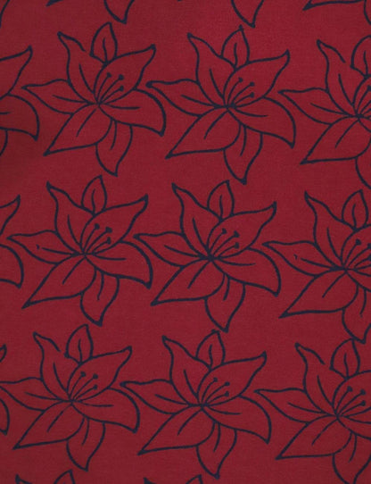 Cabernet Organic Wrap Dress