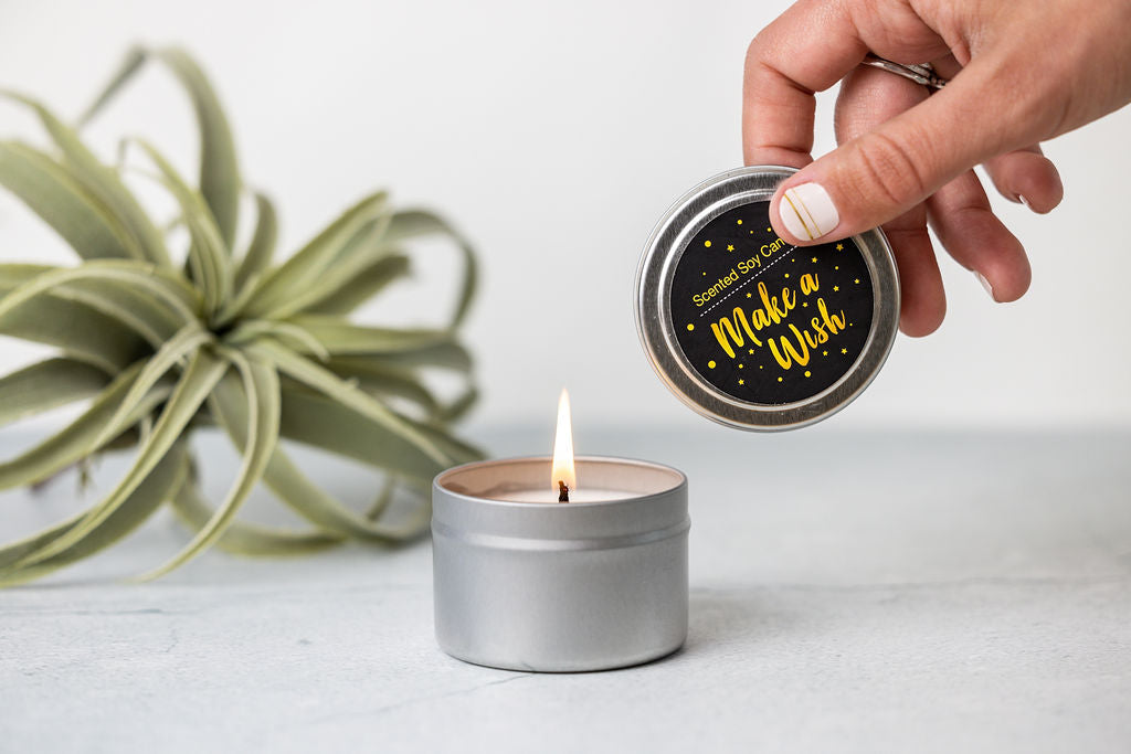Bergamot & Lavender Soy Candle Trio – 3 Aromatherapy Candles