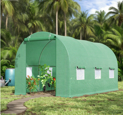 Walk-in Tunnel Hoop Greenhouse, Green House for Outside