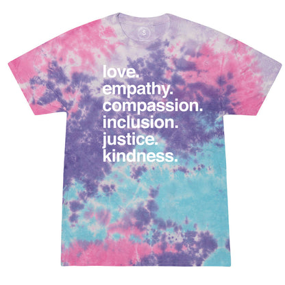 'Kindness Is' Tie Dye Classic Tee