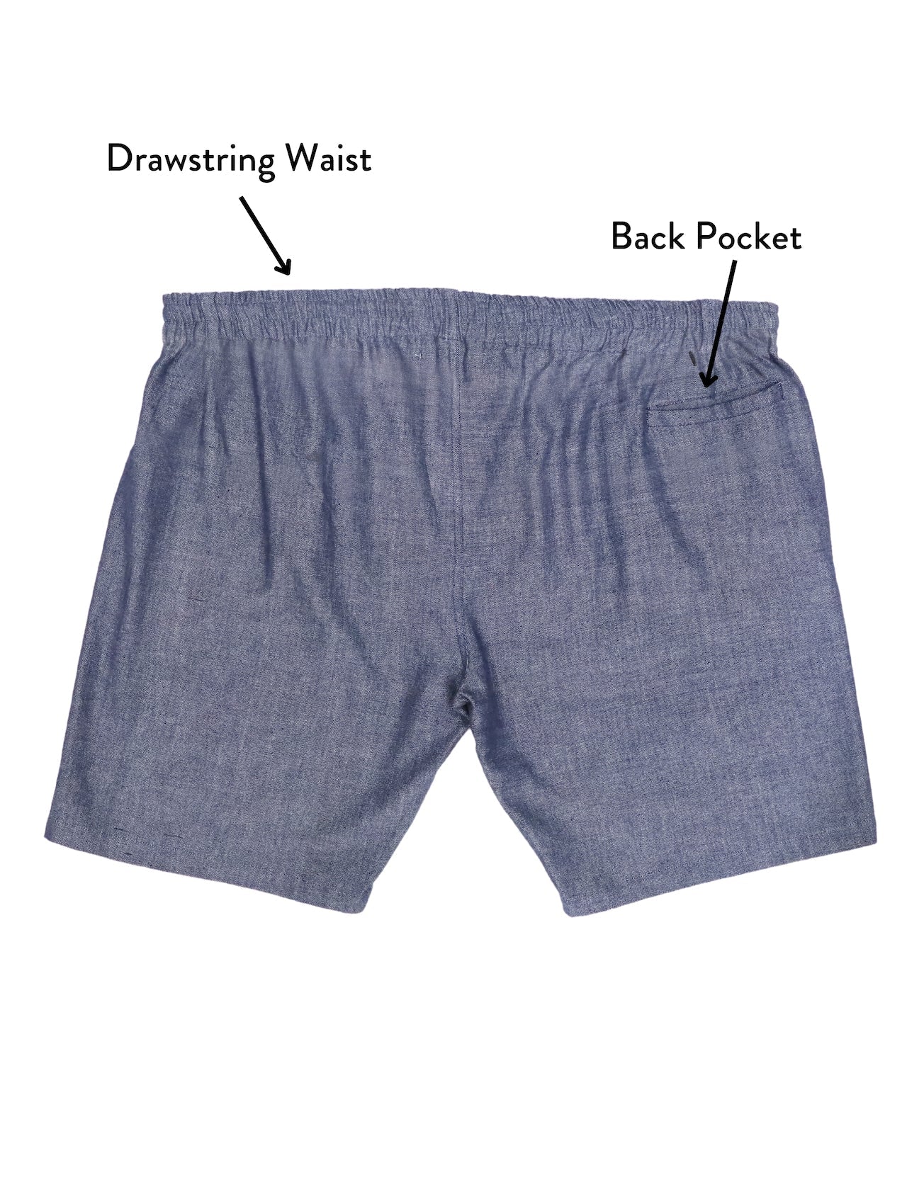 Chambray Men's Shorts