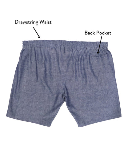 Chambray Men's Shorts
