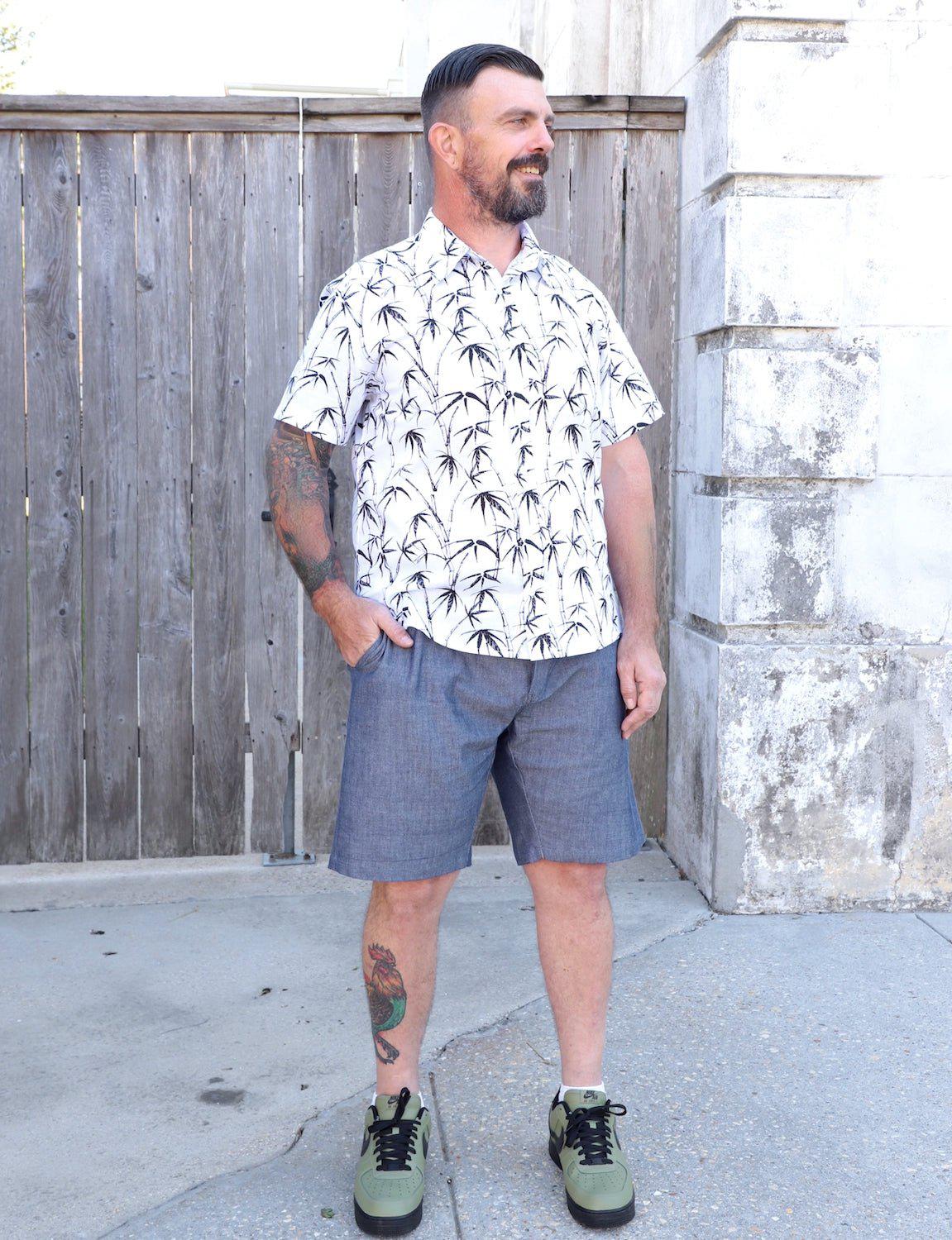 Chambray Men's Shorts