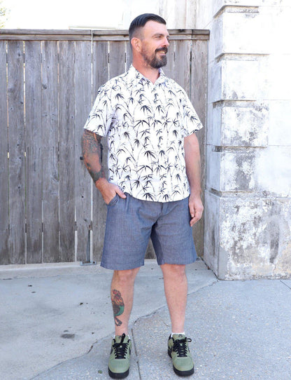 Chambray Men's Shorts