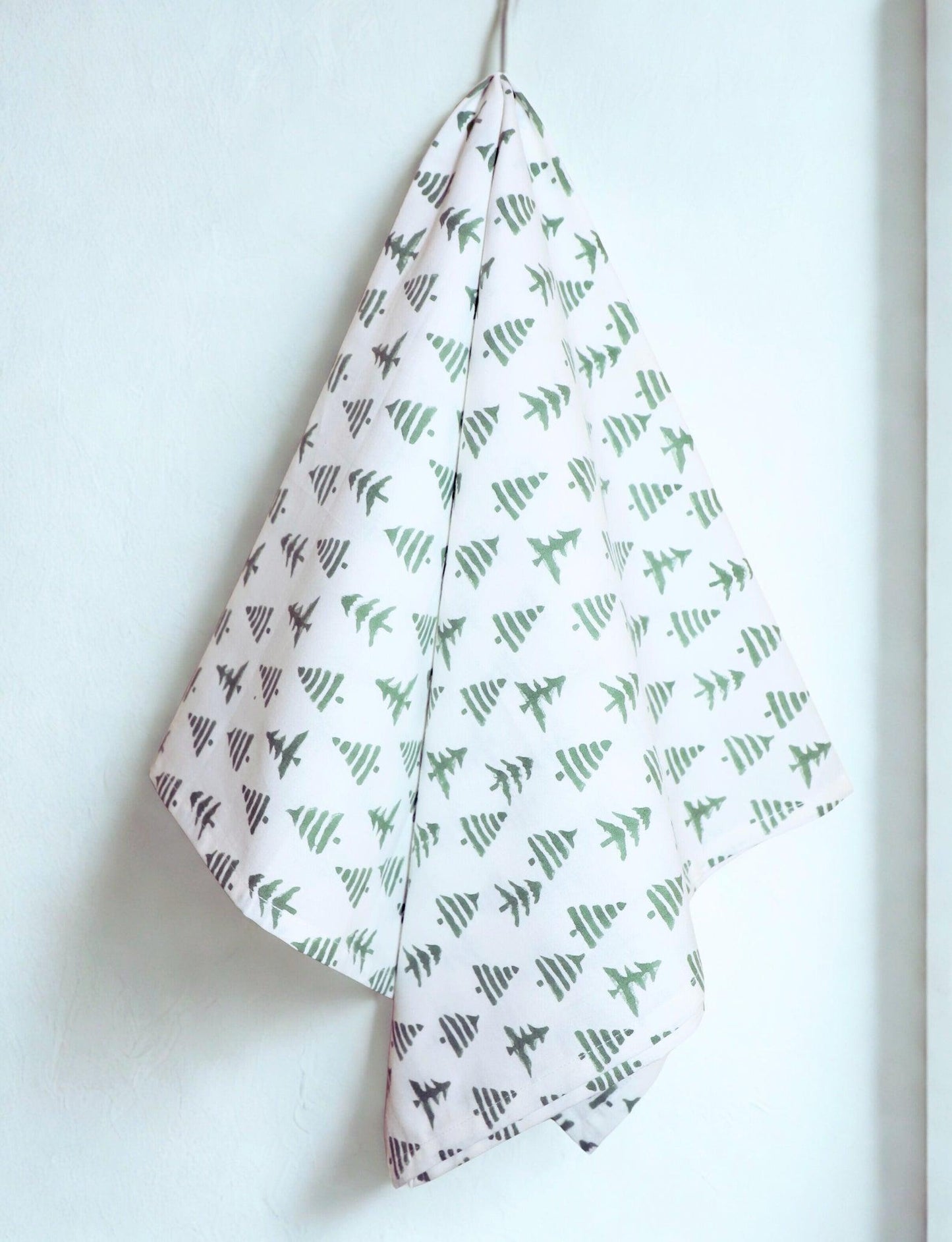 Christmas Tree Cotton Tea Towel