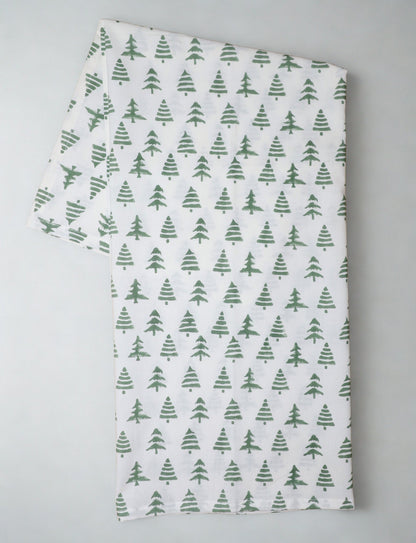Christmas Tree Cotton Tea Towel