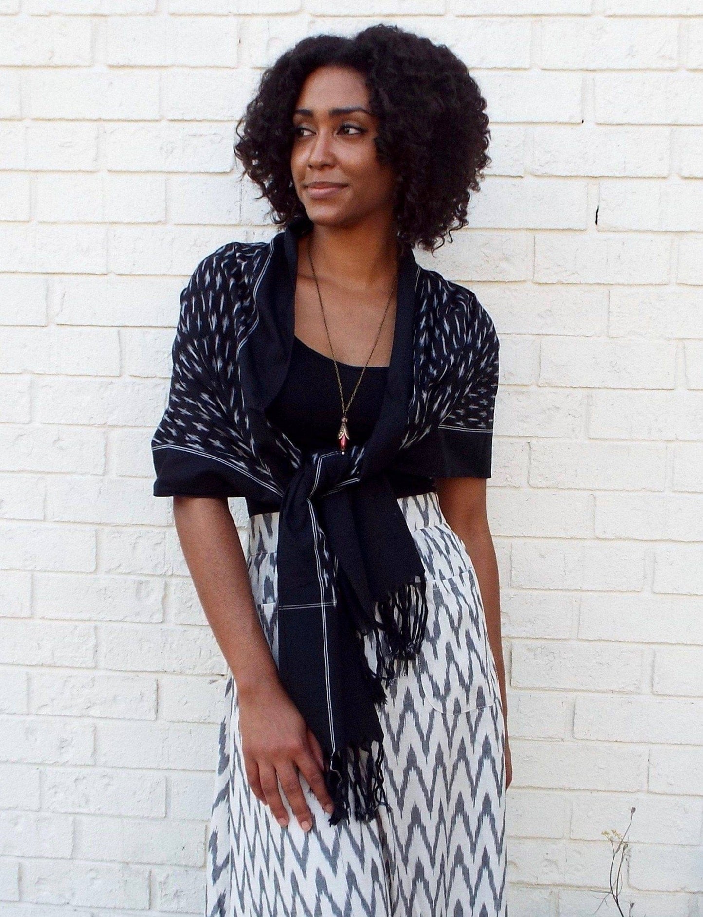 Classic Navy Scarf