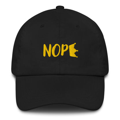 NOPE Crown Dad Hat
