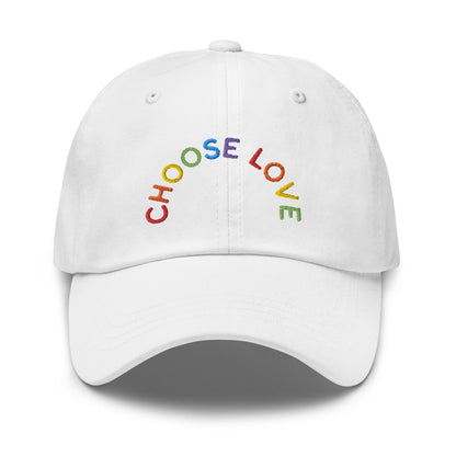 Choose Love Dad Hat