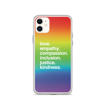 'Kindness Is' Pride IPhone Case