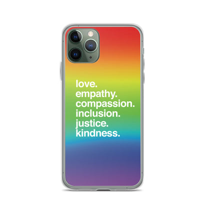 'Kindness Is' Pride IPhone Case