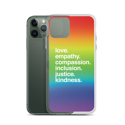 'Kindness Is' Pride IPhone Case