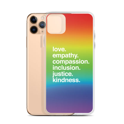 'Kindness Is' Pride IPhone Case