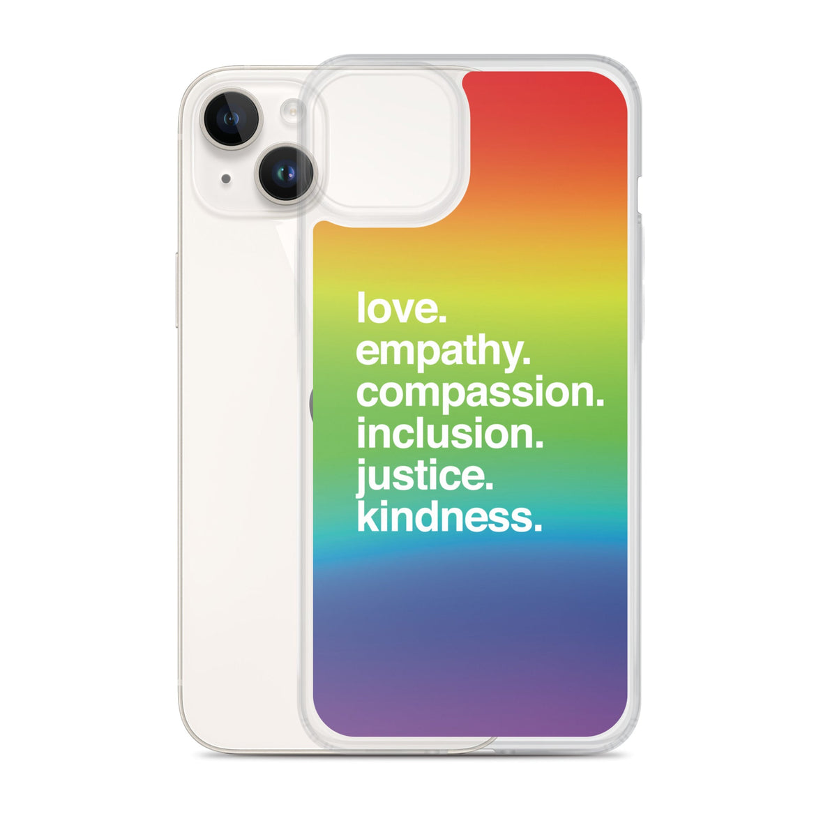 'Kindness Is' Pride IPhone Case