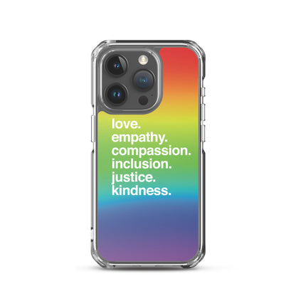 'Kindness Is' Pride IPhone Case