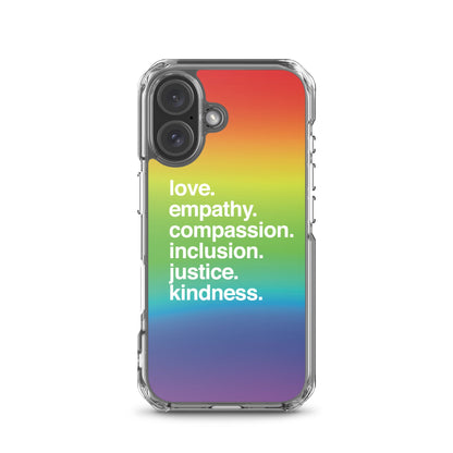 'Kindness Is' Pride IPhone Case
