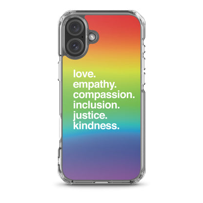 'Kindness Is' Pride IPhone Case