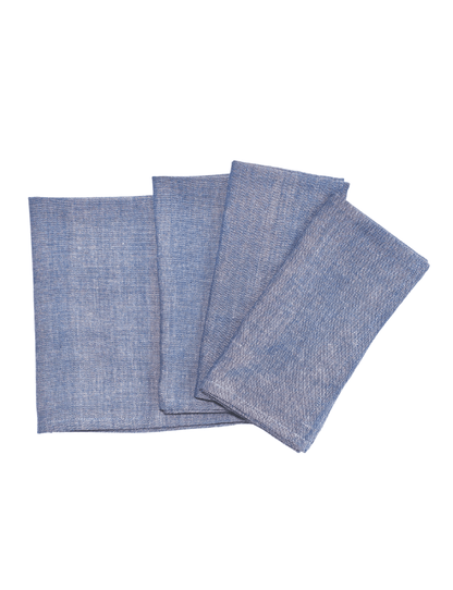 Cloth Napkins- Chambray - Set of 4