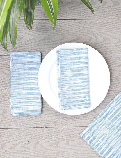 Cloth Napkins- Light Blue - Set of 4