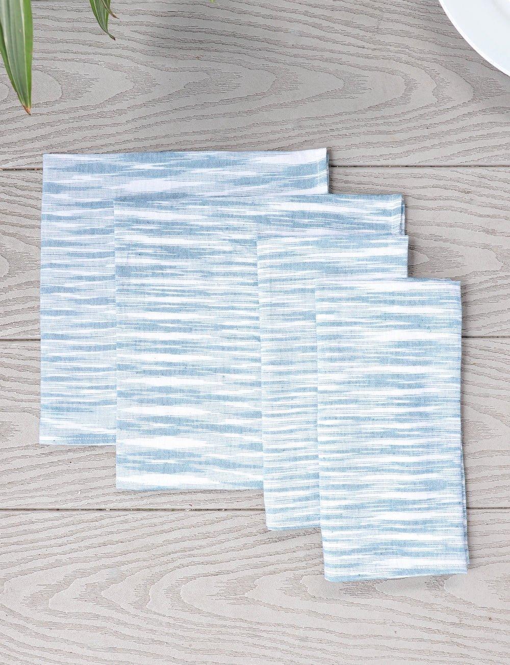 Cloth Napkins- Light Blue - Set of 4