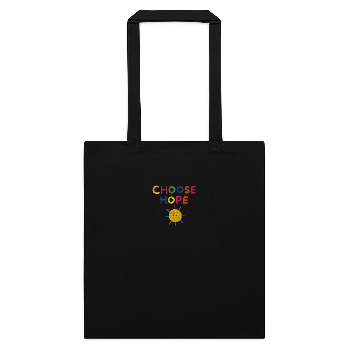 Choose Hope Embroidered Tote