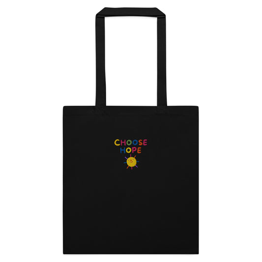 Choose Hope Embroidered Tote