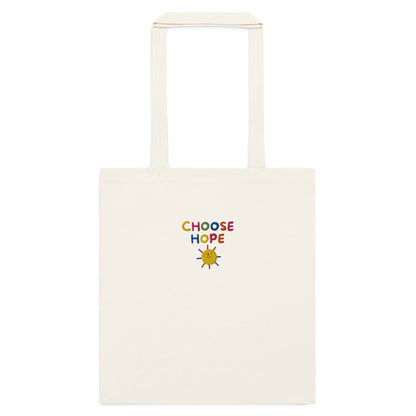 Choose Hope Embroidered Tote