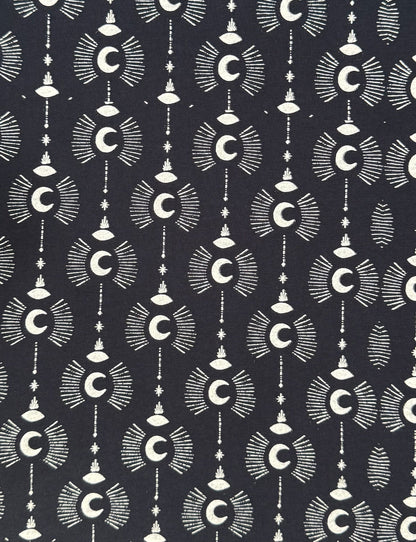Crescent Moon Organic Wrap Dress
