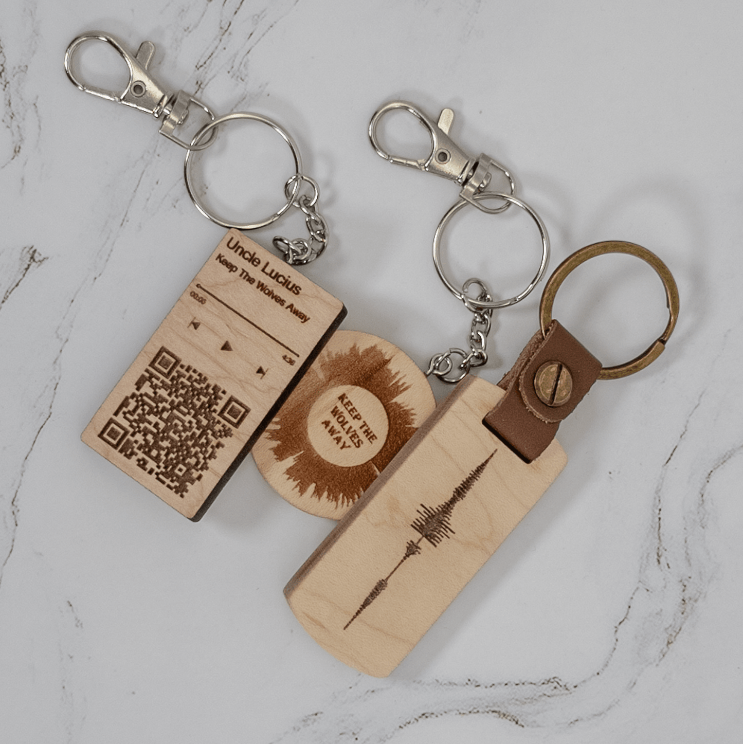 Custom Wooden Keychains