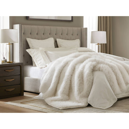 1-Piece 60x80' Faux Fur Throw Blanket,Polar Bear