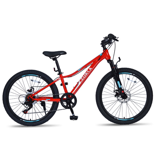 Mountain Bike for Girls and Boys Mountain 24 inch shimano 6-Speed bike