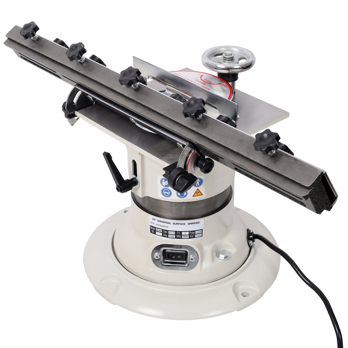 Industrial Multi function knife/cutter grinder, 1/2HP  110V/60HZ, Max working length:25in; Speed 3450rpm; Gray color