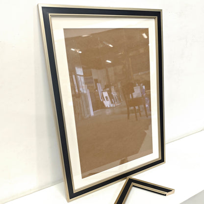 20x28 Inches Solid Wood Picture Frame – Replaceable Canvas Art Frame with Organic Glass, Elegant Framed Wall Decor for Living Room and Bedroom