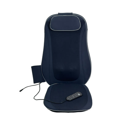 Shiatsu Back Massager with Kneading and Heating-Dark Blue