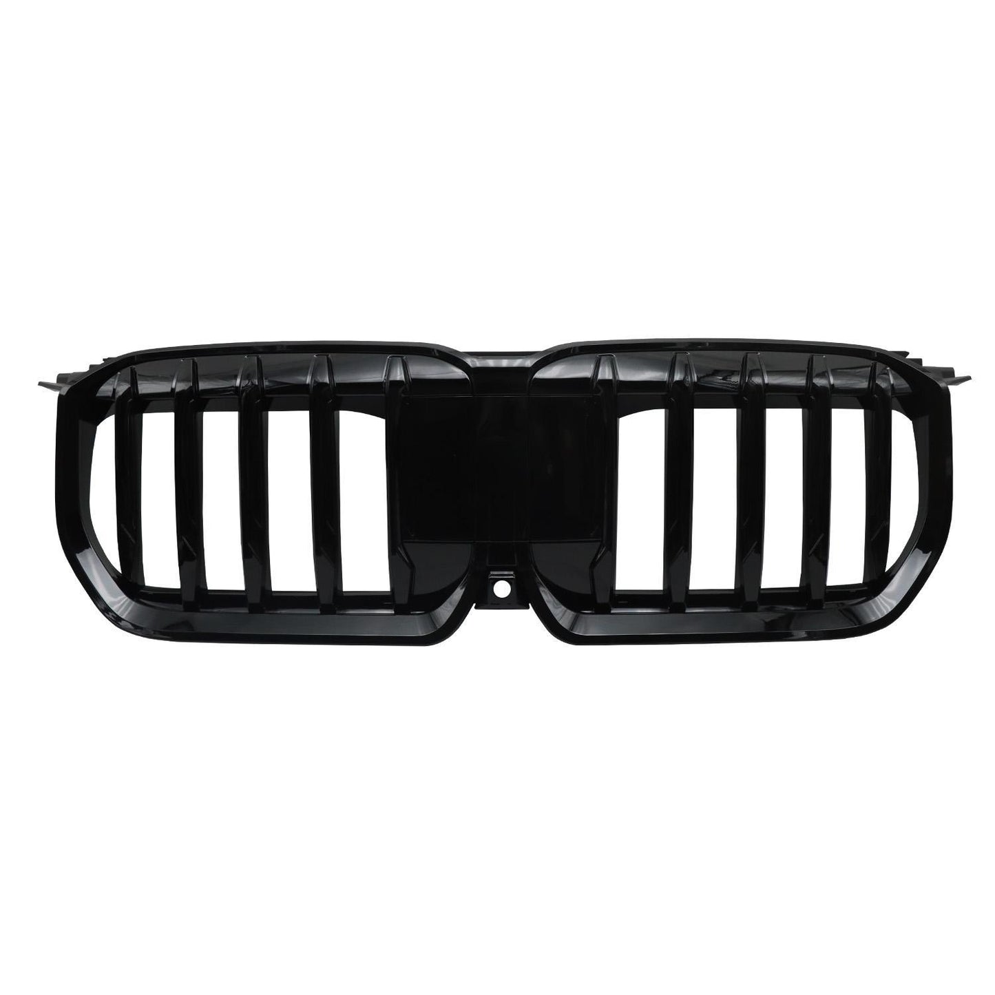 For BMW X1 U11 U12 2023-24 Glossy Black Front Bumper Kidney Grille Engine Grill