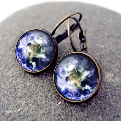 Galaxy Outer Space Earrings