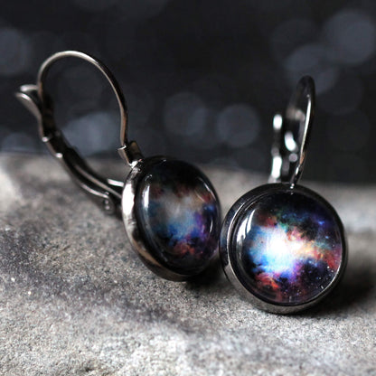 Galaxy Outer Space Earrings