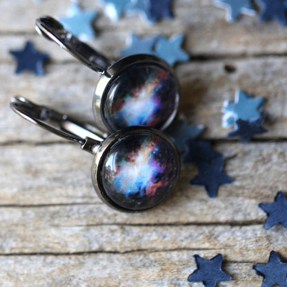 Galaxy Outer Space Earrings
