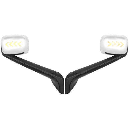 Hood Mirrors Fit For New Freightliner Cascadia 2018-2021 With Turn Signal Light