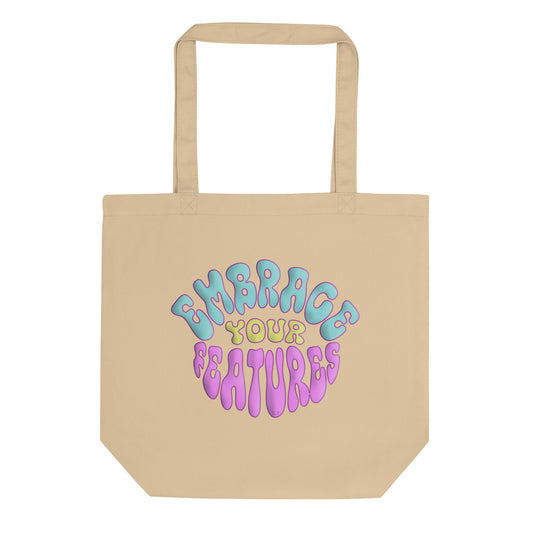 Embrace Your Features Organic Tote