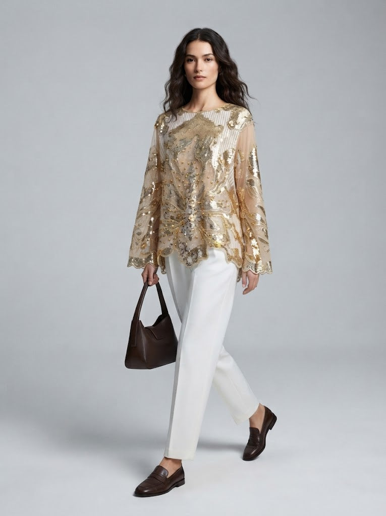 WOMEN'S BLOUSE NYC Eco-Friendly TRIBOROUGH BYMANYC ® New York