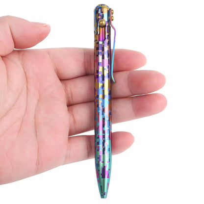 PIXEL BLITZ - TITANIUM - BASTION® BOLT ACTION PEN