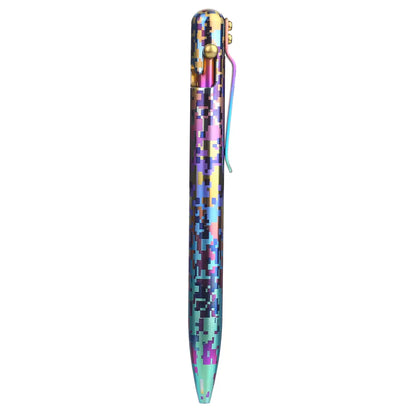PIXEL BLITZ - TITANIUM - BASTION® BOLT ACTION PEN